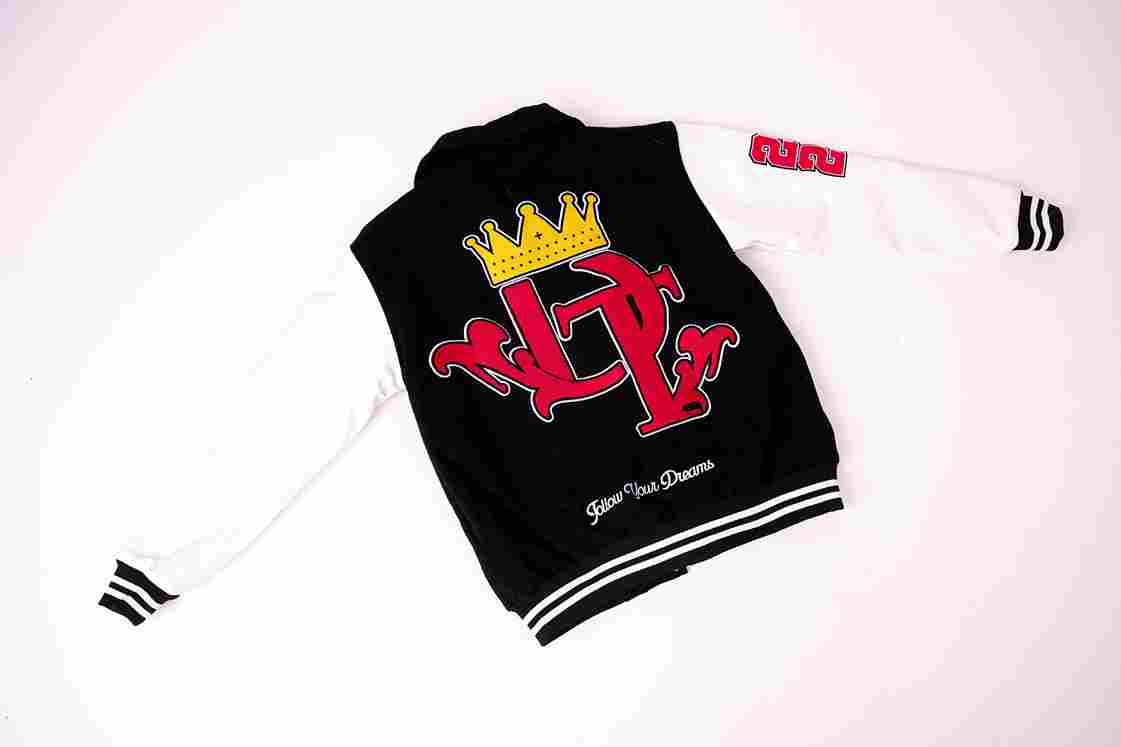 DIVINE TRUTH VARSITY JACKET BLACK