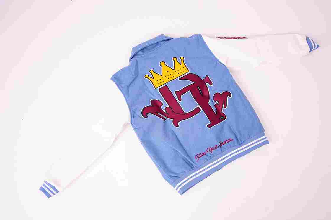 DIVINE TRUTH VARSITY JACKET TEAL