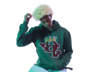 DIVINE TRUTH OVERSIZED HOODIE GREEN