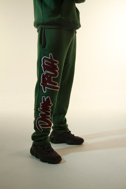 DIVINE TRUTH SWEATPANTS GREEN